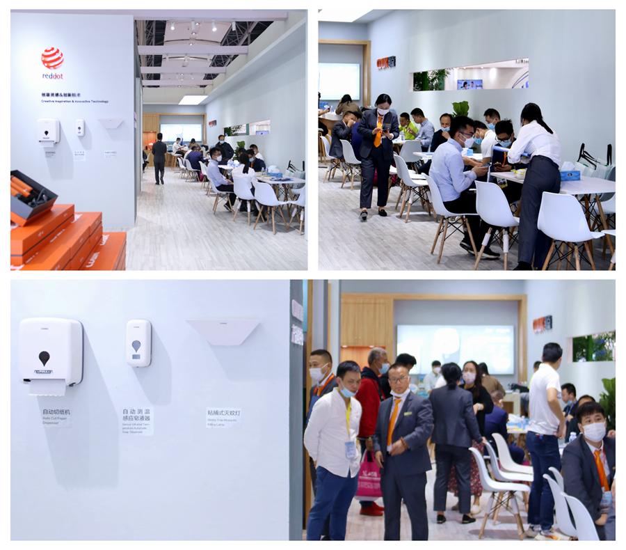 創(chuàng)點智能第28屆酒店用品展現(xiàn)場