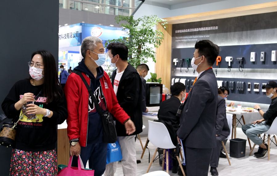 創(chuàng)點CDWK第28屆酒店用品展現(xiàn)場